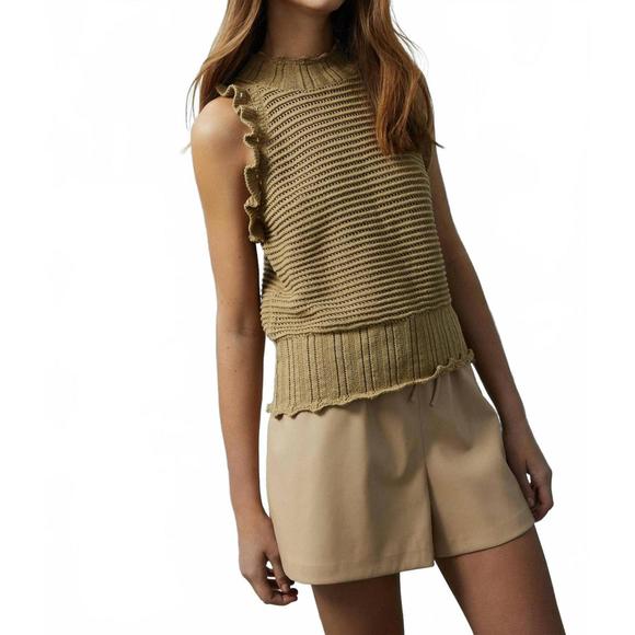 NEW MELISSA NEPTON rana top in gold - Picture 3 of 3